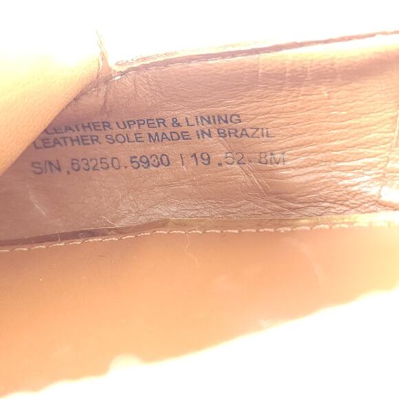 TORY BURCH Women's Metal Miller US8M Taupe Suede Medallion Logo Loafer Flats - Picture 11 of 16